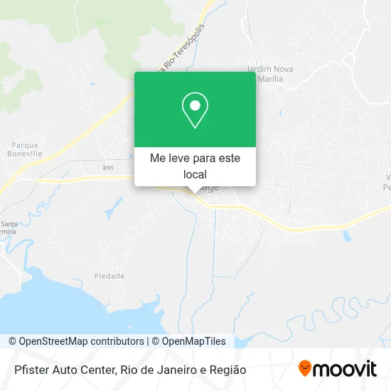 Pfister Auto Center mapa
