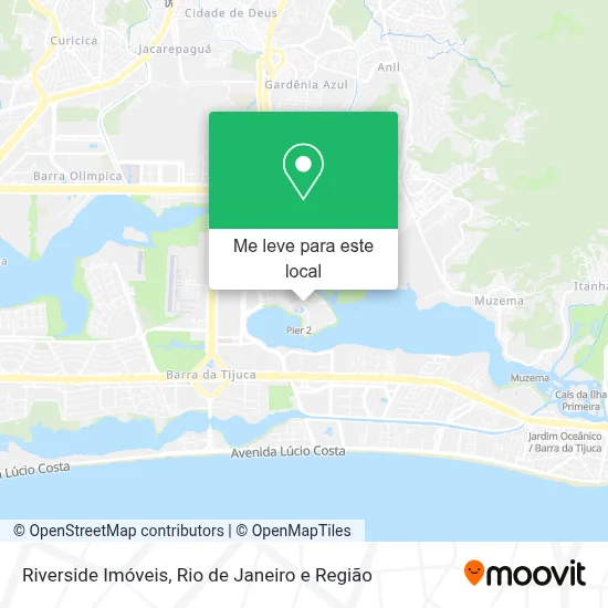 Riverside Imóveis mapa