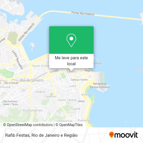 Rafib Festas mapa