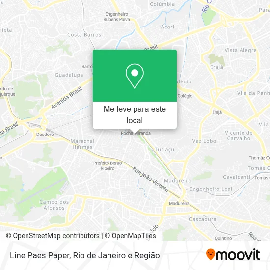 Line Paes Paper mapa