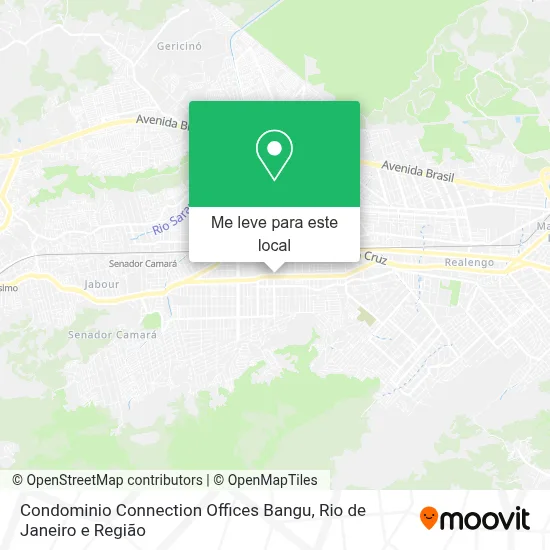 Condominio Connection Offices Bangu mapa
