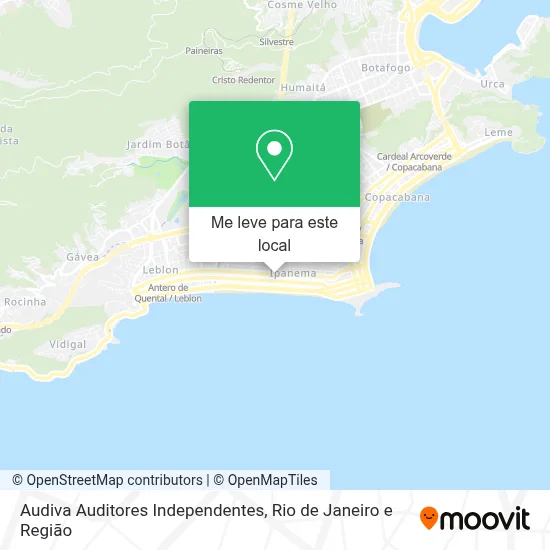 Audiva Auditores Independentes mapa