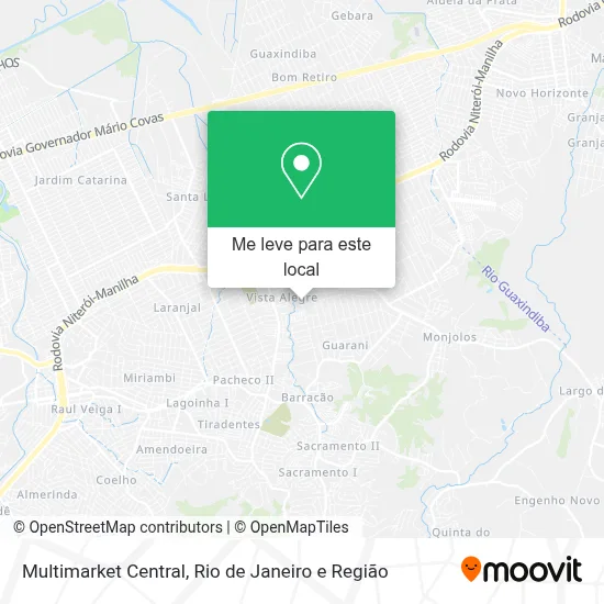 Multimarket Central mapa