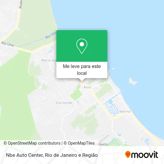 Nbe Auto Center mapa