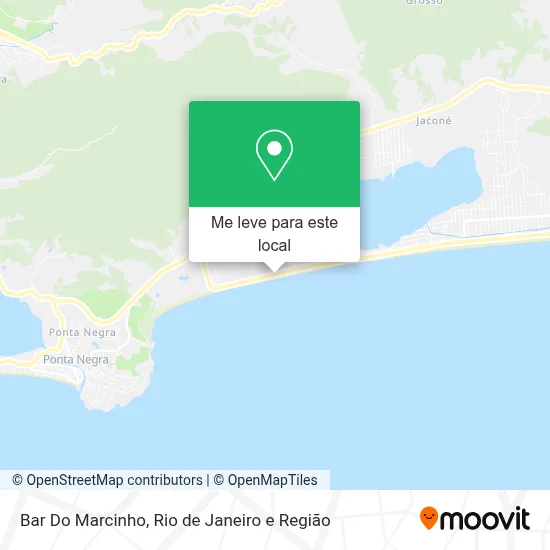 Bar Do Marcinho mapa
