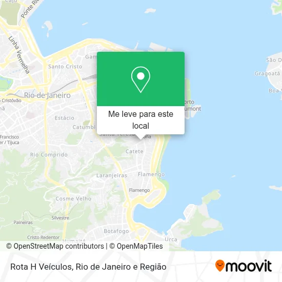 Rota H Veículos mapa