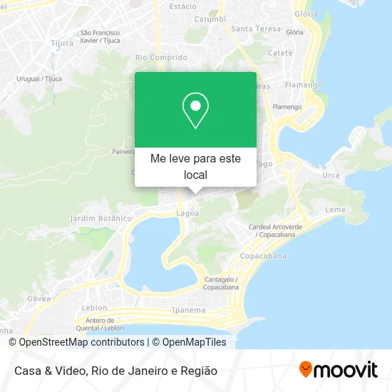 Casa & Video mapa