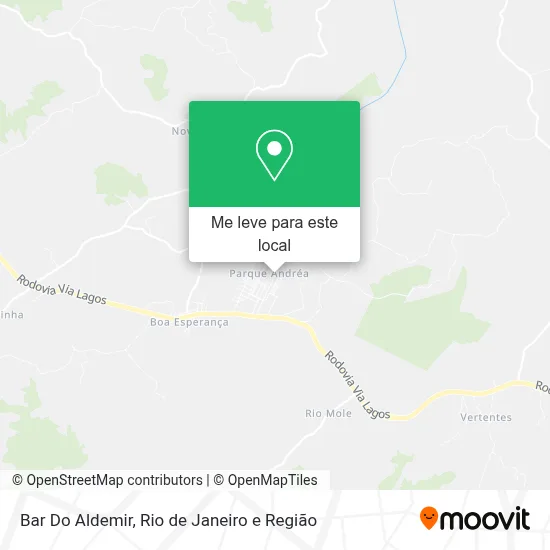 Bar Do Aldemir mapa