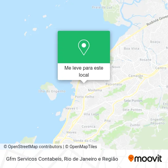 Gfm Servicos Contabeis mapa