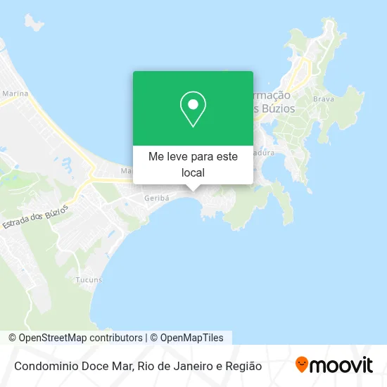 Condominio Doce Mar mapa