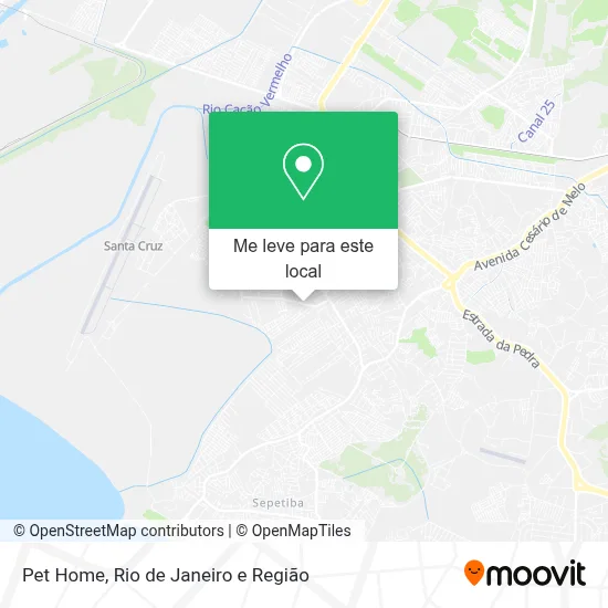 Pet Home mapa