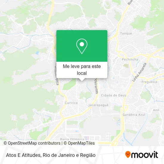 Atos E Atitudes mapa