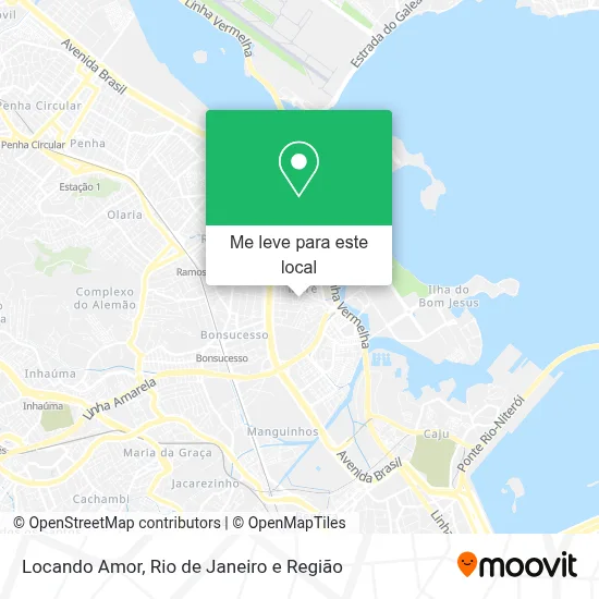 Locando Amor mapa
