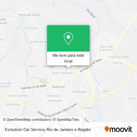 Evolution Car Service mapa