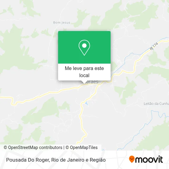 Pousada Do Roger mapa
