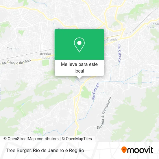 Tree Burger mapa