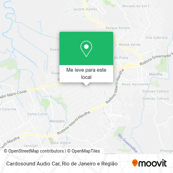Cardosound Audio Car mapa