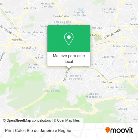 Print Color mapa
