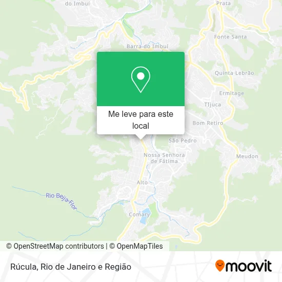 Rúcula mapa