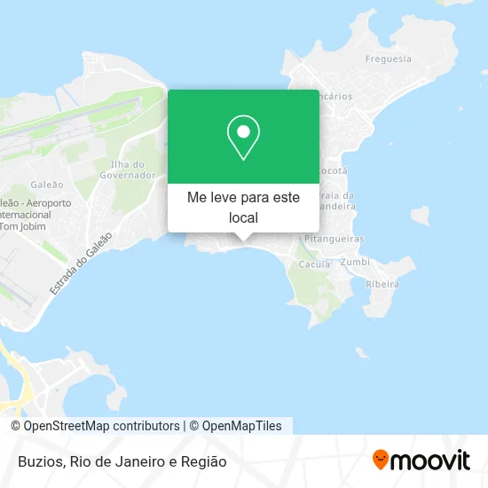 Buzios mapa