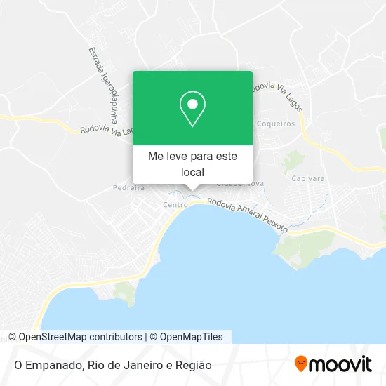 O Empanado mapa