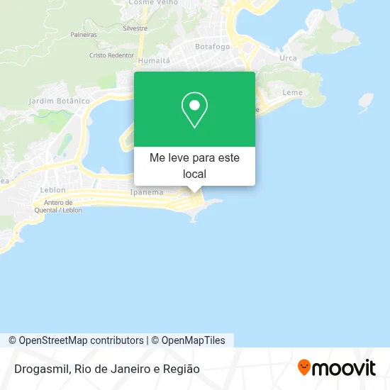 Drogasmil mapa