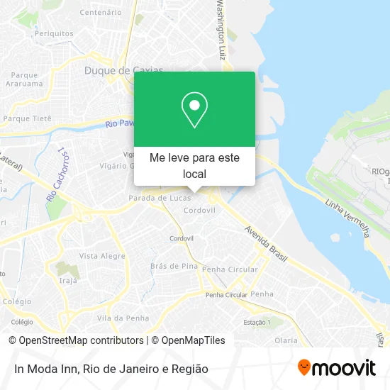 In Moda Inn mapa