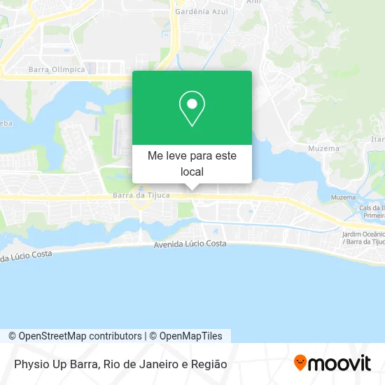 Physio Up Barra mapa