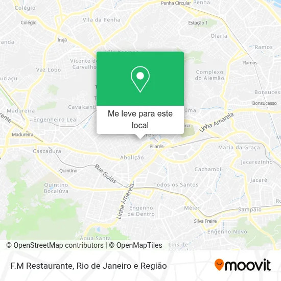 F.M Restaurante mapa