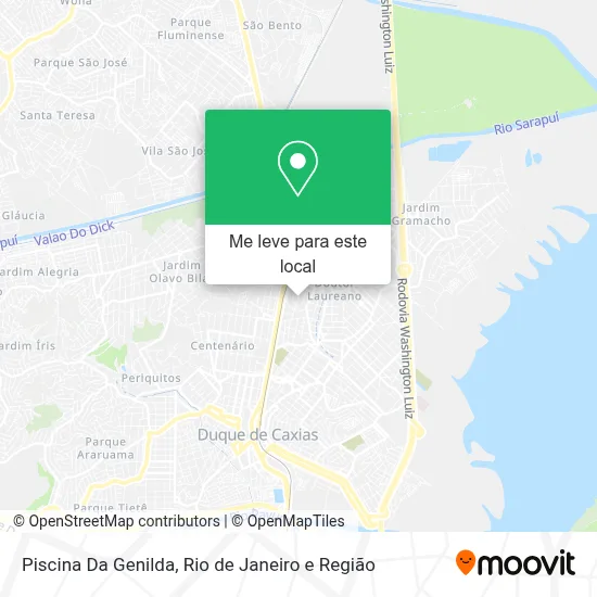 Piscina Da Genilda mapa