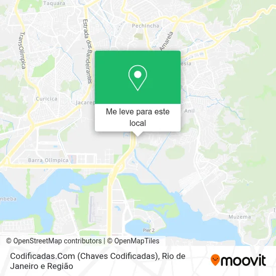 Codificadas.Com (Chaves Codificadas) mapa