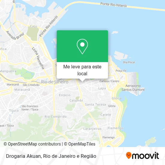 Drogaria Akuan mapa