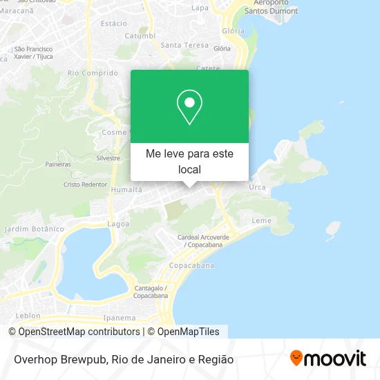 Overhop Brewpub mapa