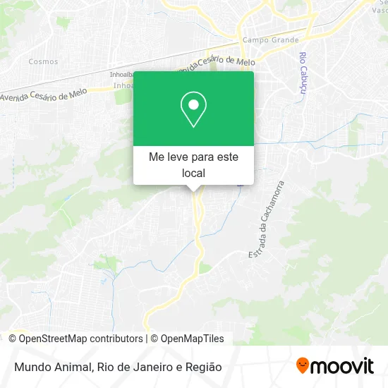 Mundo Animal mapa