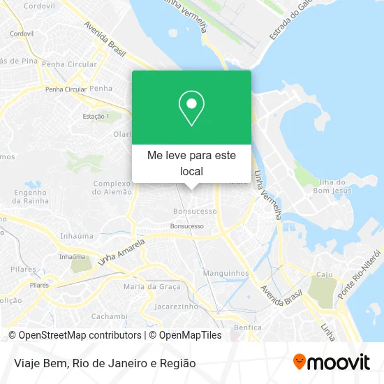 Viaje Bem mapa