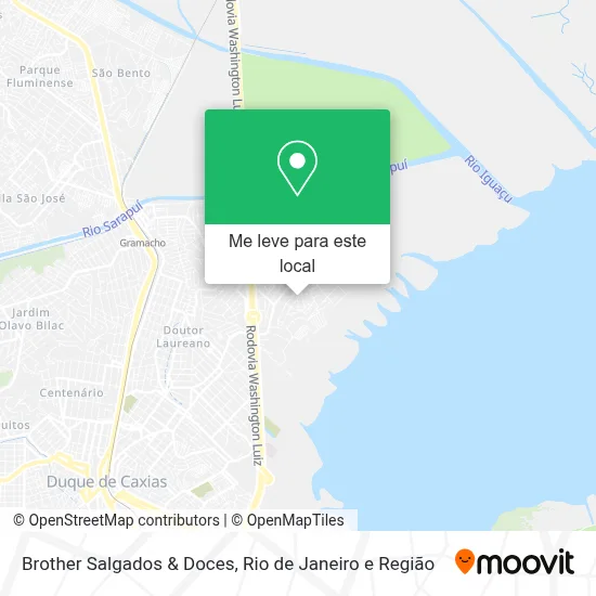 Brother Salgados & Doces mapa
