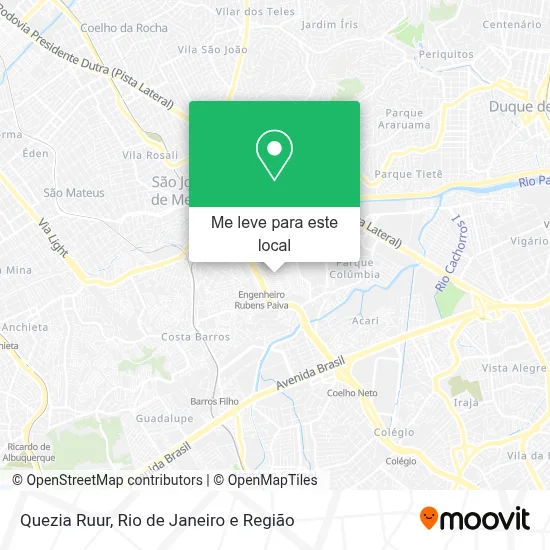 Quezia Ruur mapa