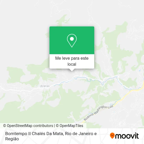 Bomtempo II Chalés Da Mata mapa