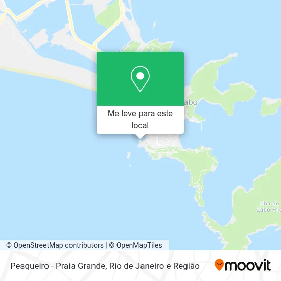 Pesqueiro - Praia Grande mapa