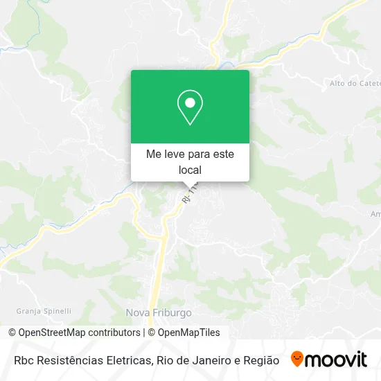 Rbc Resistências Eletricas mapa