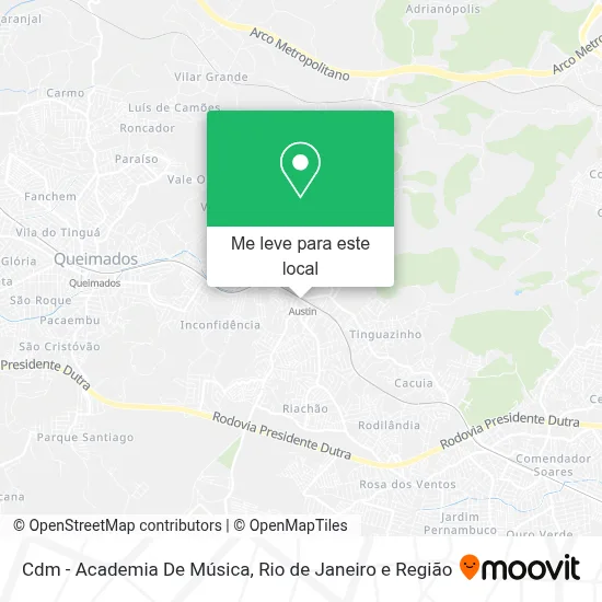 Cdm - Academia De Música mapa