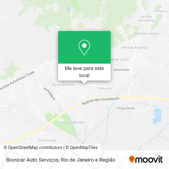Bionicar Auto Serviços mapa