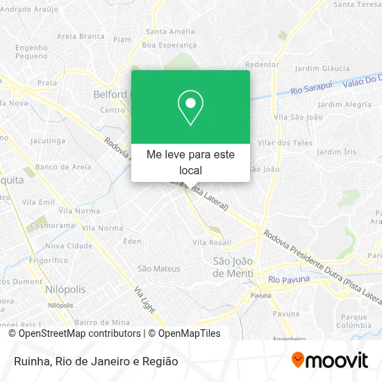 Ruinha mapa