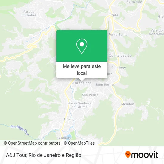 A&J Tour mapa