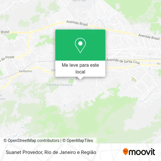 Suanet Provedor mapa