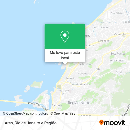 Ares mapa