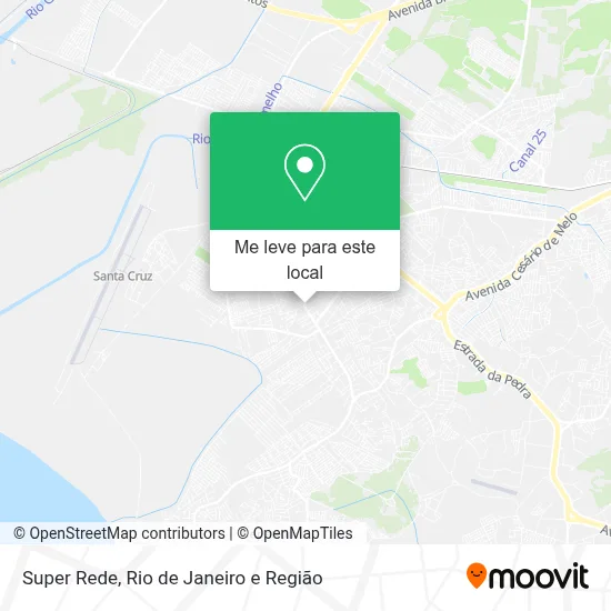 Super Rede mapa