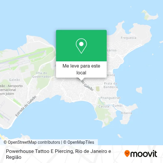 Powerhouse Tattoo E Piercing mapa