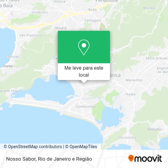 Nosso Sabor mapa