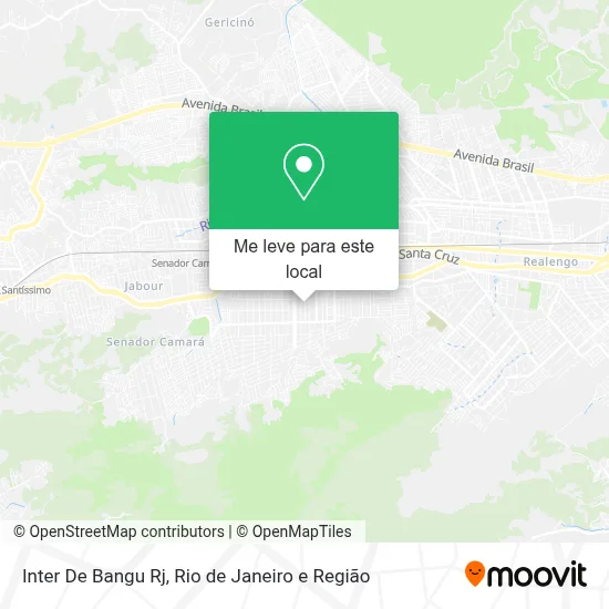 Inter De Bangu Rj mapa
